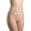 Milena By Paris Γυναικείο Sexy String Μπεζ 6962
