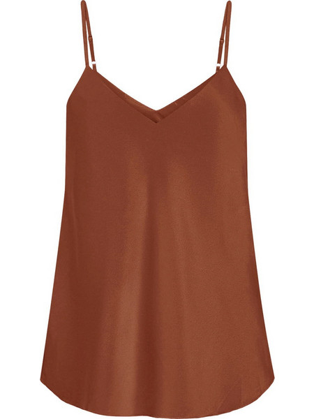 Celestino Γυναικείο Καλοκαιρινό Lingerie Top Σατέν Rusted WU8011.4177