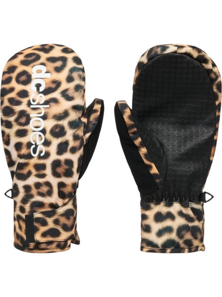 DC Franchise Print Αδιάβροχα Ανδρικά Γάντια Σκι & Snowboard Leopard
