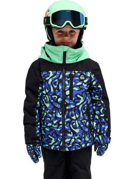 Quiksilver Little Mission EQKTJ03029-GGQ6 Παιδικό Μπουφάν για Ski & Snowboard