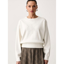 Calvin Klein Γυναικεία Πλεκτή Μπλούζα Εκρού LV047H315G-YAS