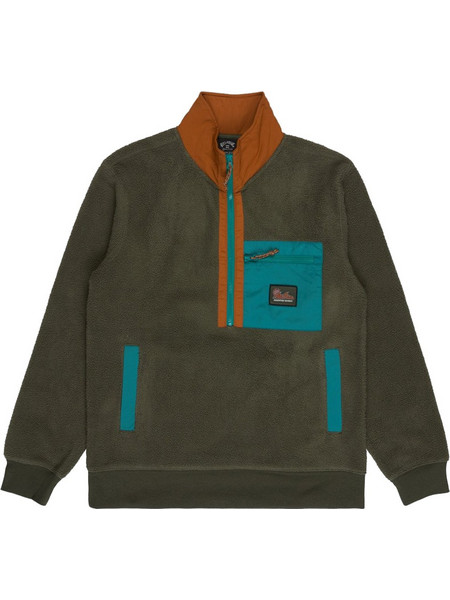 Billabong Ανδρικό Φούτερ με Τσέπες Χακί EBYPF03000-CZN0