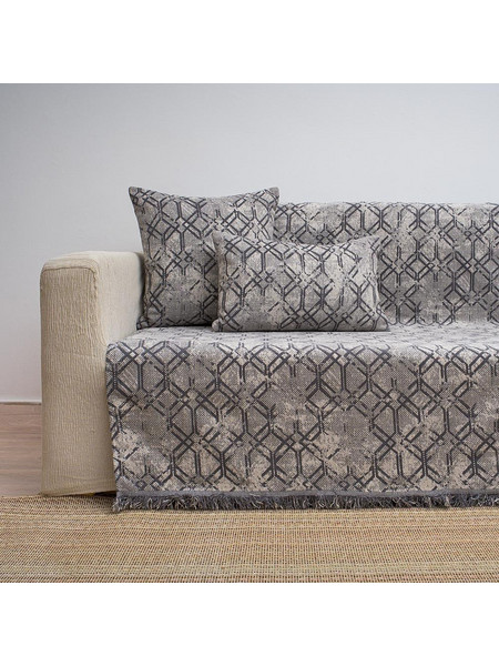 Cotone Ριχτάρι Τριθέσιου Καναπέ 170x300 Sydney 03 Γκρι