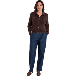 Gerry Weber Ψηλόμεσο Γυναικείο Τζιν Παντελόνι Κανονική Εφαρμογή Navy Μπλε N77013397038
