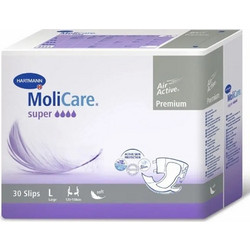 Hartmann Molicare Premium Super Large Πάνες Ακράτειας 4 Σταγόνες 30τμχ