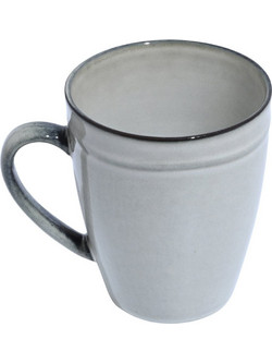 Estia Deline Κούπα Κεραμική Λευκή 480ml