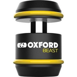 Oxford Beast Κλειδαριά Δισκόφρενου Μηχανής με Συναγερμό Μαύρη