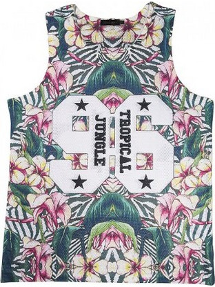 V-store Unisex Μπλούζα Πολύχρωμη με σχέδιο 900.307