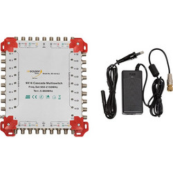 GOLDEN MEDIA MS-9916LC Cascade Κεντρικός Πολυδιακόπτης 9 / 16 + Επίγειο σήμα