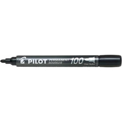 Pilot Μαρκαδόρος Μαύρος Fine Sca-100 20Τ (SCA-100-FB)