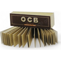 Τζιβάνες OCB VIRGIN FILTER UNBLEACHED 50
