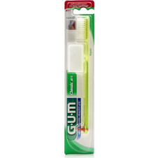 Gum 411 Classic Regular Soft Οδοντόβουρτσα Κίτρινη