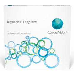 Cooper Vision Biomedics Extra Ημερήσιοι Φακοί Επαφής Υδρογέλης 90τμχ