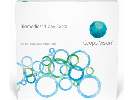 Cooper Vision Biomedics Extra Ημερήσιοι Φακοί Επαφής Υδρογέλης 90τμχ