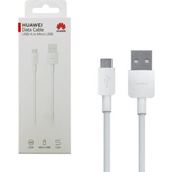 HUAWEI CP70 ΚΑΛΩΔΙΟ ΦΟΡΤΙΣΗΣ DATA MICRO USB 2A 1.M WHITE - (55030216)