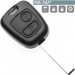 FIAT Κλειδί Κενό με 2 κουμπιά SILCA HU83RS2