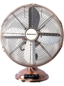 Rohnson Vintage R-863 Επιτραπέζιος Ανεμιστήρας 30cm 35W
