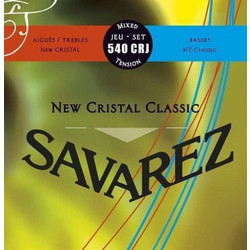 Savarez 540CRJ New Cristal Classic Σετ 6 Χορδές Κλασικής Κιθάρας Hard Tension
