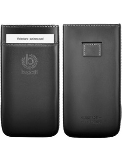 BUGATTI ΘΗΚΗ ΠΟΥΓΚΙ SAMSUNG S4 I9505 LEATHER PURE PREMIUM BLACK