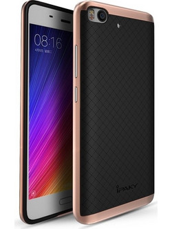Ipaky Θήκη Hybrid Xiaomi Mi 5s - Black/Gold