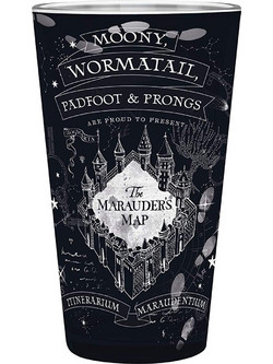 Abysse Corp Ποτήρι Νερού Γυάλινο Harry Potter Marauders Map 400ml ABYVER130