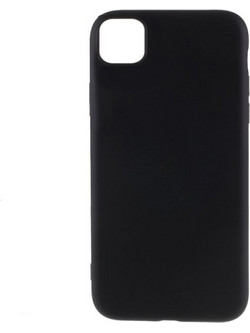 Senso Soft Touch Back Cover Black (Huawei Y5p / Honor 9S)