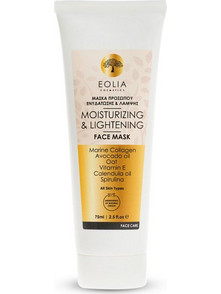 Eolia Moisturizing & Lightening Κρεμώδης Μάσκα Προσώπου για Ενυδάτωση & Λάμψη με Κολλαγόνο 75ml