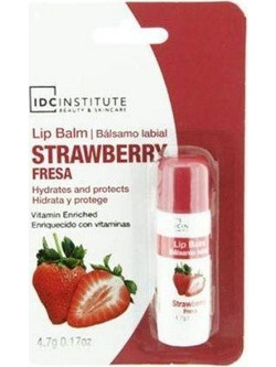 IDC Institute Strawberry Lip Balm με Χρώμα 4.7gr