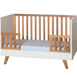 Santa Bebe Luna White Natural Πολυμορφική Κούνια για Στρώμα 70x140cm Λευκή