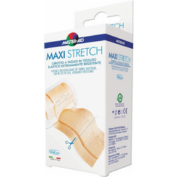 Master Aid Maxi Stretch Αυτοκόλλητη Γάζα 50x8cm 1τμχ