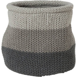 KΑΛΑΘΙΑ SEALSKIN KNITTED ΑΚΡΥΛΙΚΟ ΓΚΡΙ (20X20CM)