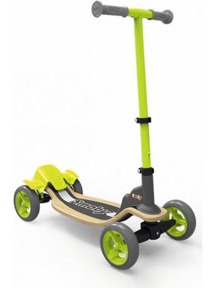 Smoby S-Cruiser Αναδιπλούμενο Παιδικό Πατίνι Τρίτροχο Πράσινο