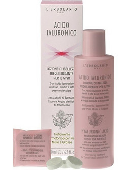 L'Erbolario For Oily Skin Hyaluronic Acid Lotion 200ml