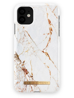 iDeal of Sweden Back Cover Carrara Gold Marble (iPhone 11)
