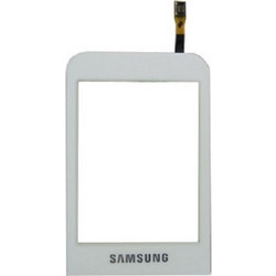 Τζαμάκι αφής λευκο Samsung C3300K Champ original white touch screen