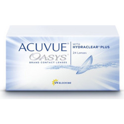 Acuvue Oasys Hydraclear Plus 15θήμεροι Φακοί Επαφής Σιλικόνης Υδρογέλης με Φίλτρο UV 24τμχ