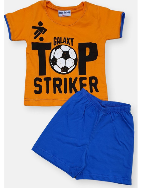 Βρεφική πυτζάμα TOP STRIKER - Πορτοκαλί