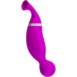 Pretty Love 3 In 1 Κλειτοριδικός Δονητής 17.5cm Μωβ
