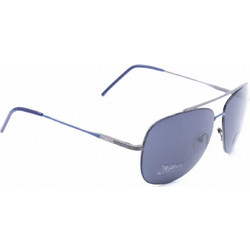 Hoffman 8152 C2 Ανδρικά Γυαλιά Ηλίου Aviator Μεταλλικά Ασημί με Μπλε Polarized Φακό