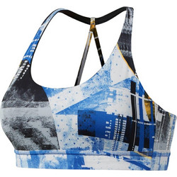 Reebok Wor Moonshift Tri-back Padded Bra Αθλητικό Μπουστάκι με Μέτρια Στήριξη Πολύχρωμο DP6701