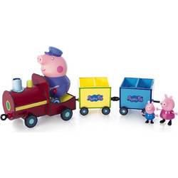 Giochi Preziosi Peppa Pig Τρενάκι Με 3 Φιγούρες