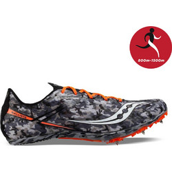Saucony Ballista Ανδρικά Αθλητικά Παπούτσια Spikes Στίβου Μαύρα S29026-3