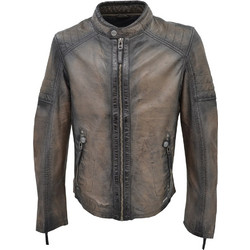 Leather 100 Ανδρικό Μπουφάν Δερμάτινο Καφέ 01-M-SB-2061
