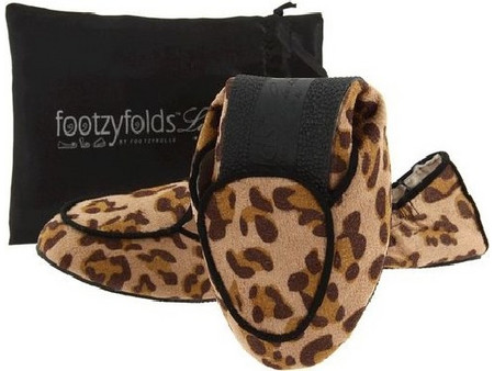 Μπαλαρίνα Footzyfolds The Safari Loafer BLK Brown