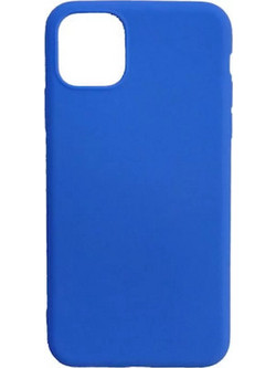 Θήκη Σιλικόνης Matt 1,2 mm Για Apple iPhone 12 Mini 5,4'' Μπλε