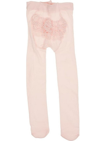 Καλσόν με δαντέλα pink Carlomagno