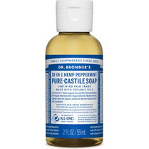 Dr. Bronner's Peppermint Pure Castile Κρεμοσάπουνο 59ml