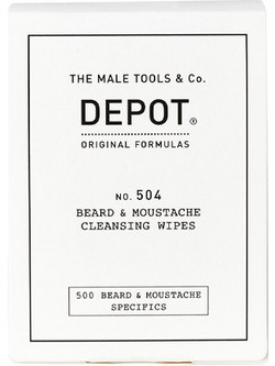 Depot 504 Μαντηλάκια για Γένια 12τμχ