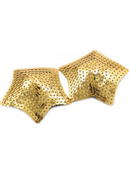 Gold Sparkling Star Nipple Covers