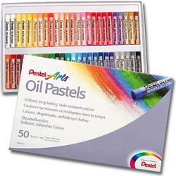 Λαδοπαστέλ Pentel PHN50 50 τεμάχια